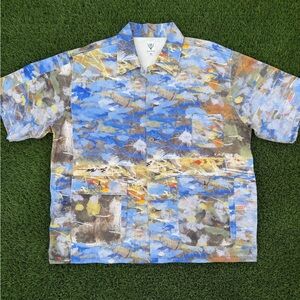 South2 West8 short sleeve button up